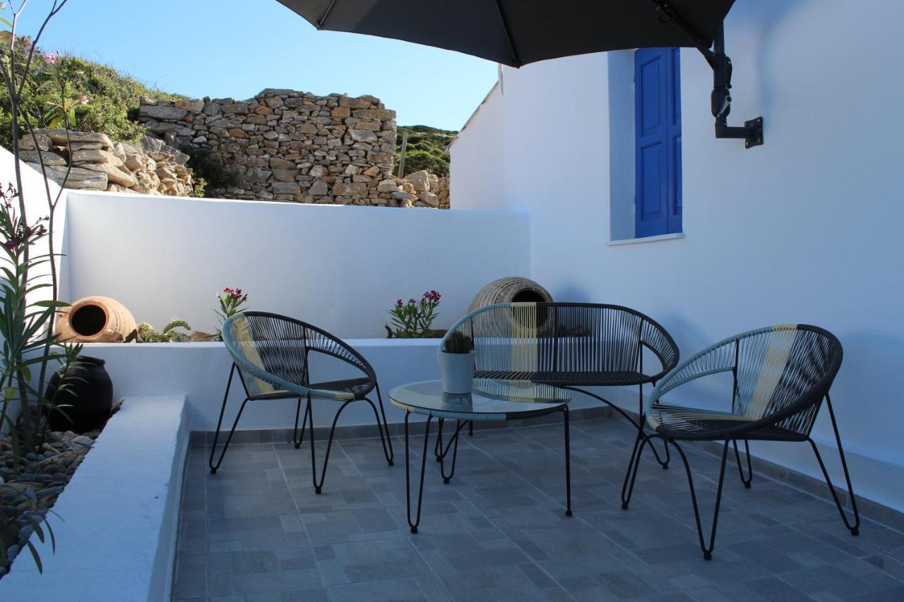 Cycladic Villa In Amorgos Island Arkesini Bagian luar foto