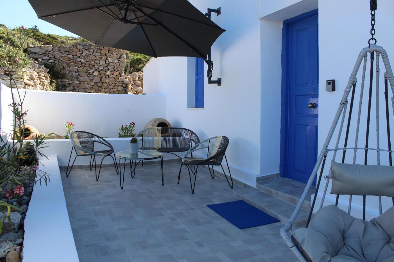 Cycladic Villa In Amorgos Island Arkesini Bagian luar foto