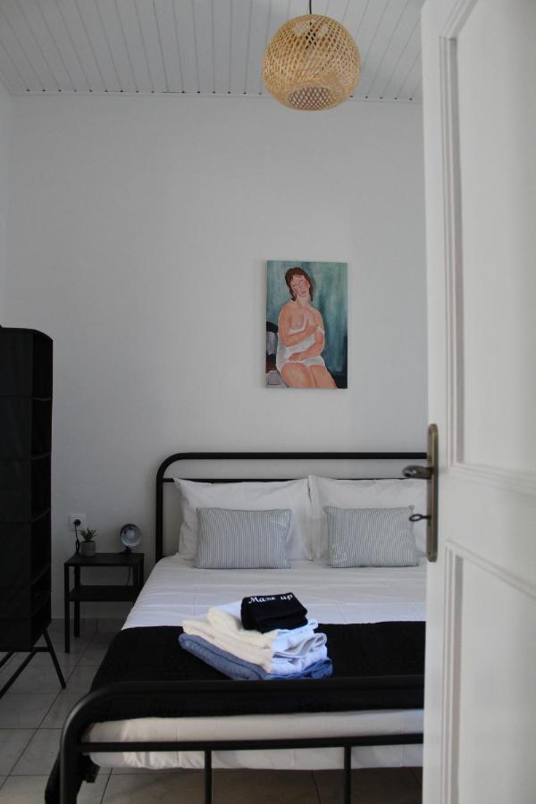 Cycladic Villa In Amorgos Island Arkesini Bagian luar foto