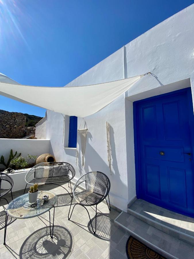 Cycladic Villa In Amorgos Island Arkesini Bagian luar foto