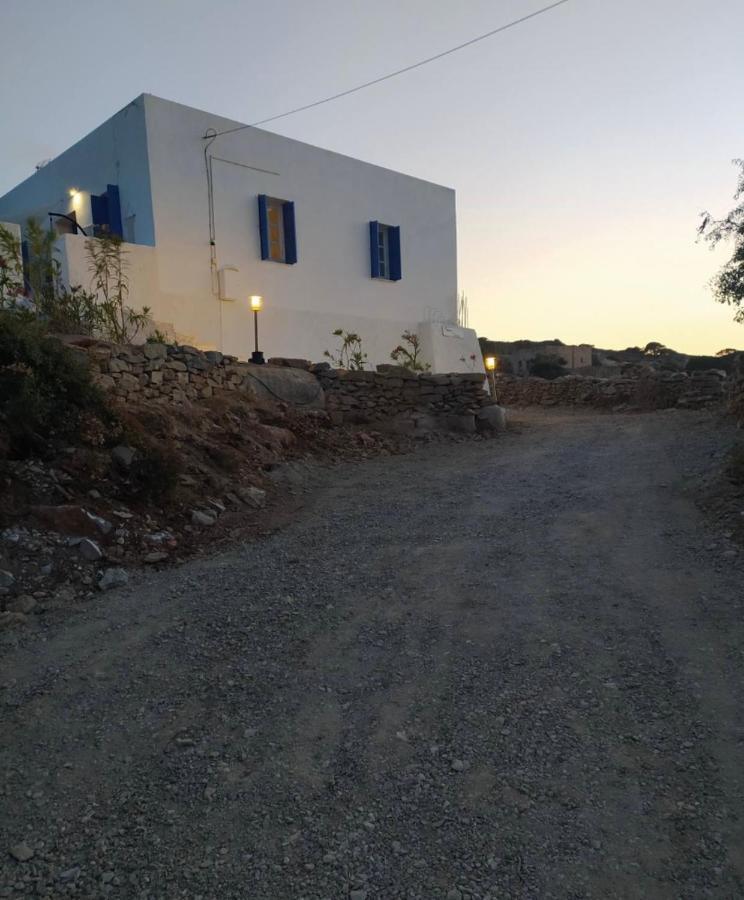 Cycladic Villa In Amorgos Island Arkesini Bagian luar foto