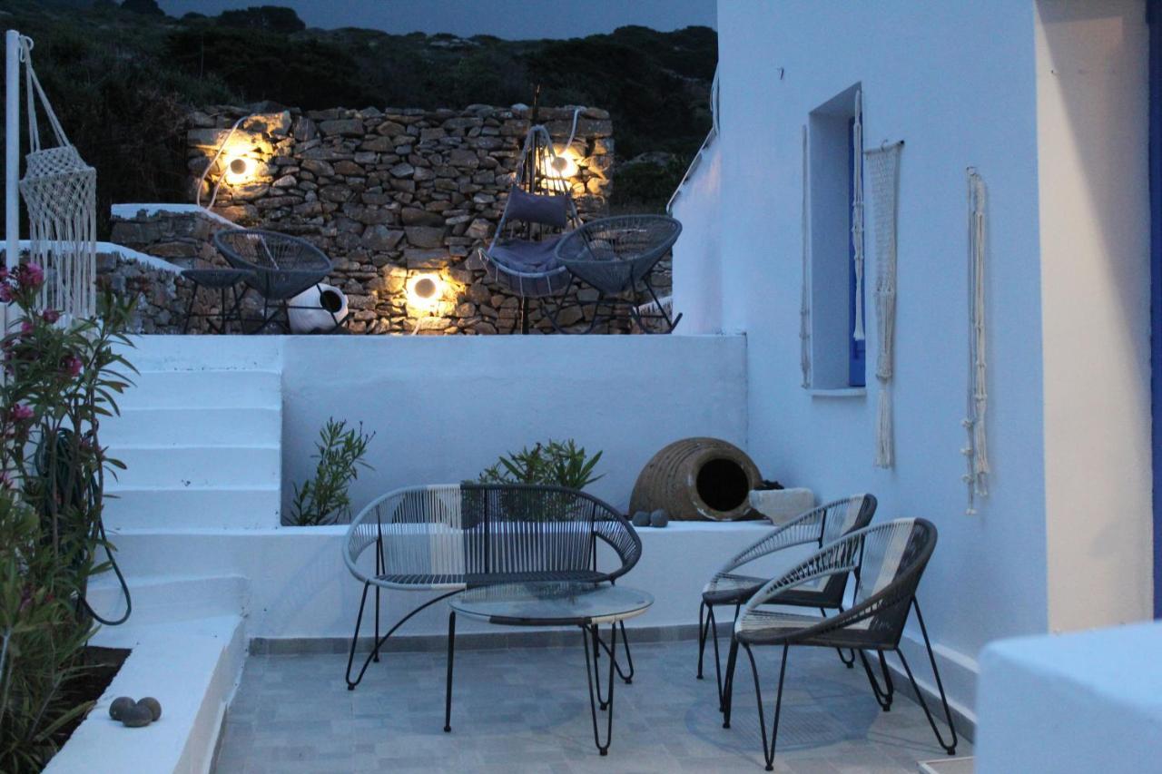 Cycladic Villa In Amorgos Island Arkesini Bagian luar foto